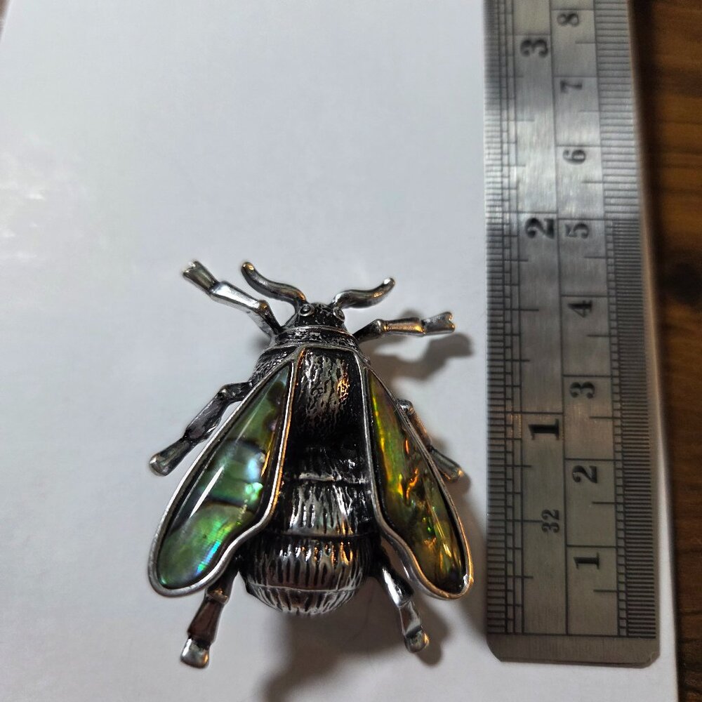 Abalone Shell‎ Bee Brooch